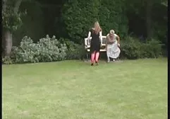 Busty kochanka w pończochy aplikatura xex filmy kogut związany niewolnik